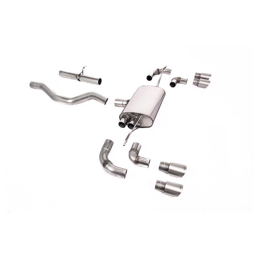 Land Rover Defender 90 3.0 I6 P400 (OPF/GPF and Non-OPF/GPF Equipped Vehicle Compatible) 2020-2023 Particulate Filter-back Exhaust