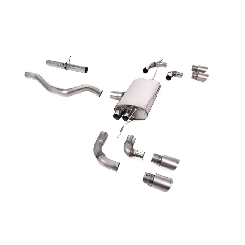 Land Rover Defender 90 2.0 I4 P300 & P400e (OPF/GPF and Non-OPF/GPF Equipped Vehicle Compatible) 2020-2023 Particulate Filter-back Exhaust
