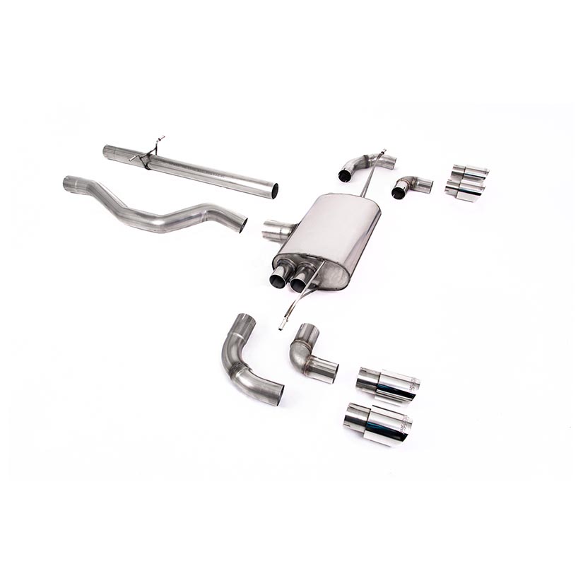 Land Rover Defender 110 2.0 I4 P300 & P400e (OPF/GPF and Non-OPF/GPF Equipped Vehicle Compatible) 2020-2023 Particulate Filter-back Exhaust