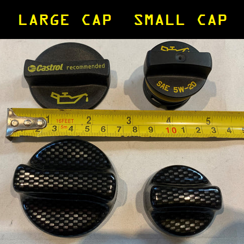 Petrol Engine Oil Cap Cover | Small | Fiesta MK6/7 | Focus MK2/3/4