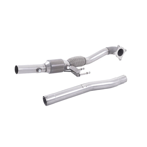 Audi A3 1.8 TSI 2WD 3-Door 2008-2012 Cast Downpipe with HJS High Flow Sports Cat Exhaust