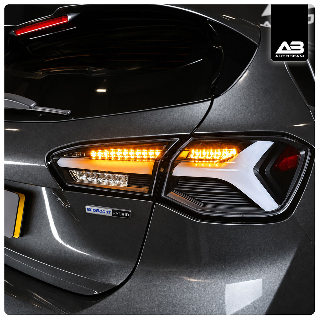 LED Tail lights | Clear | Ford Focus MK4