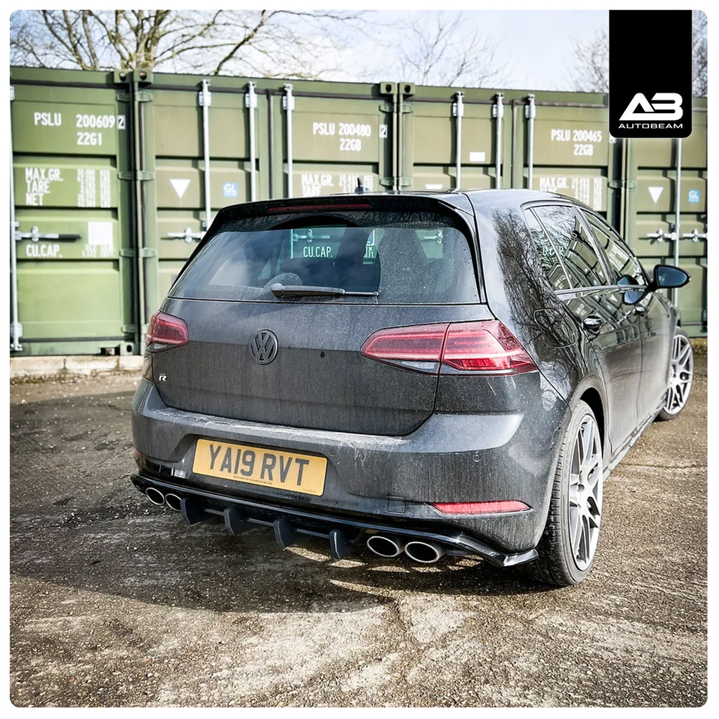 Diffuser Mk7 DIFFUSER FINS | VW GOLF MK7.5 R – Autobeam