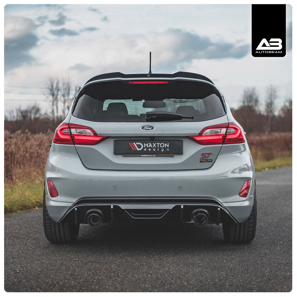 Fiesta ST rear diffuser gloss black