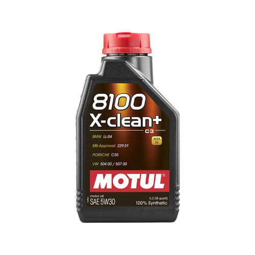 MOTUL 8100 X-CLEAN+ 5W-30 ENGINE OIL