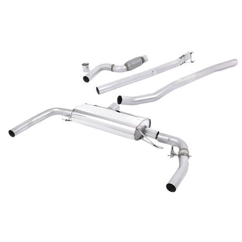 Mercedes CLA-Class CLA45 AMG 2.0 Turbo 2013-2018 Cat-back Exhaust - Non-Resonated Valved