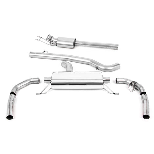 Mercedes CLA-Class CLA45 & 45S AMG 2.0 Turbo Coupe & Shooting Brake (OPF/GPF Models) 2020-2021 Particulate Filter-back Exhaust - Resonated