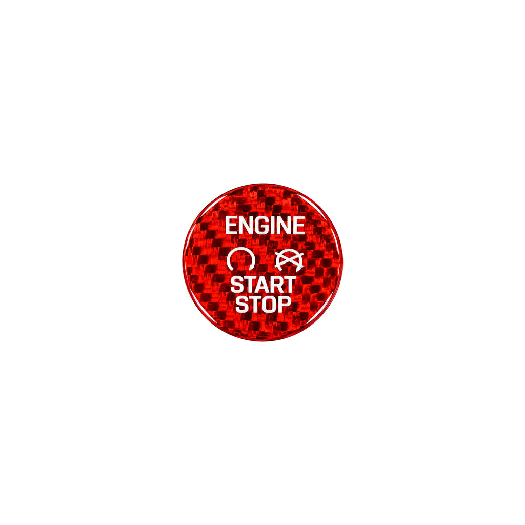 CARBON FIBRE PUSH BUTTON START OVERLAY | FIESTA MK7.5 | FOCUS MK2.5/3