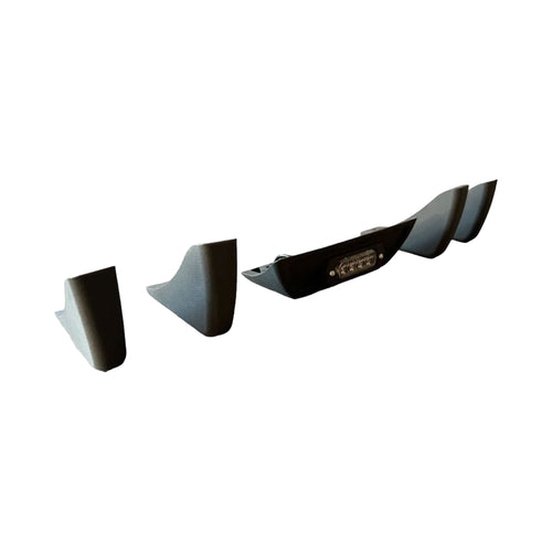 REAR DIFFUSER FINS & RAIN LIGHT | SCIROCCO MK3.5 R-LINE