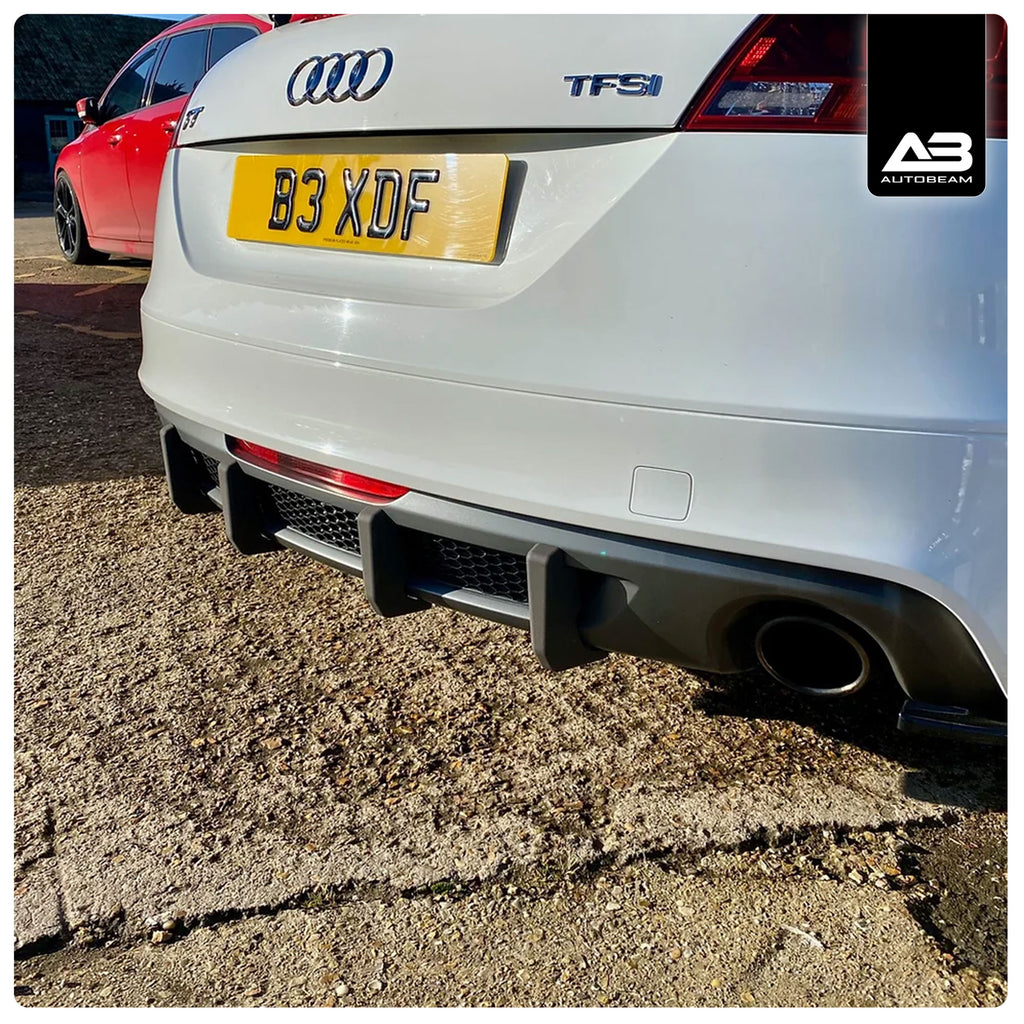 REAR DIFFUSER FINS | AUDI TT MK2 FL