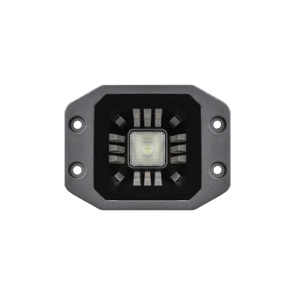 LED Work light | Recess | DRL + Beam | 3" - Autobeam