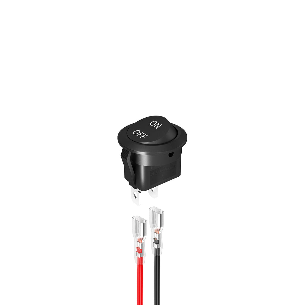 Round Rocker Switch | 12v