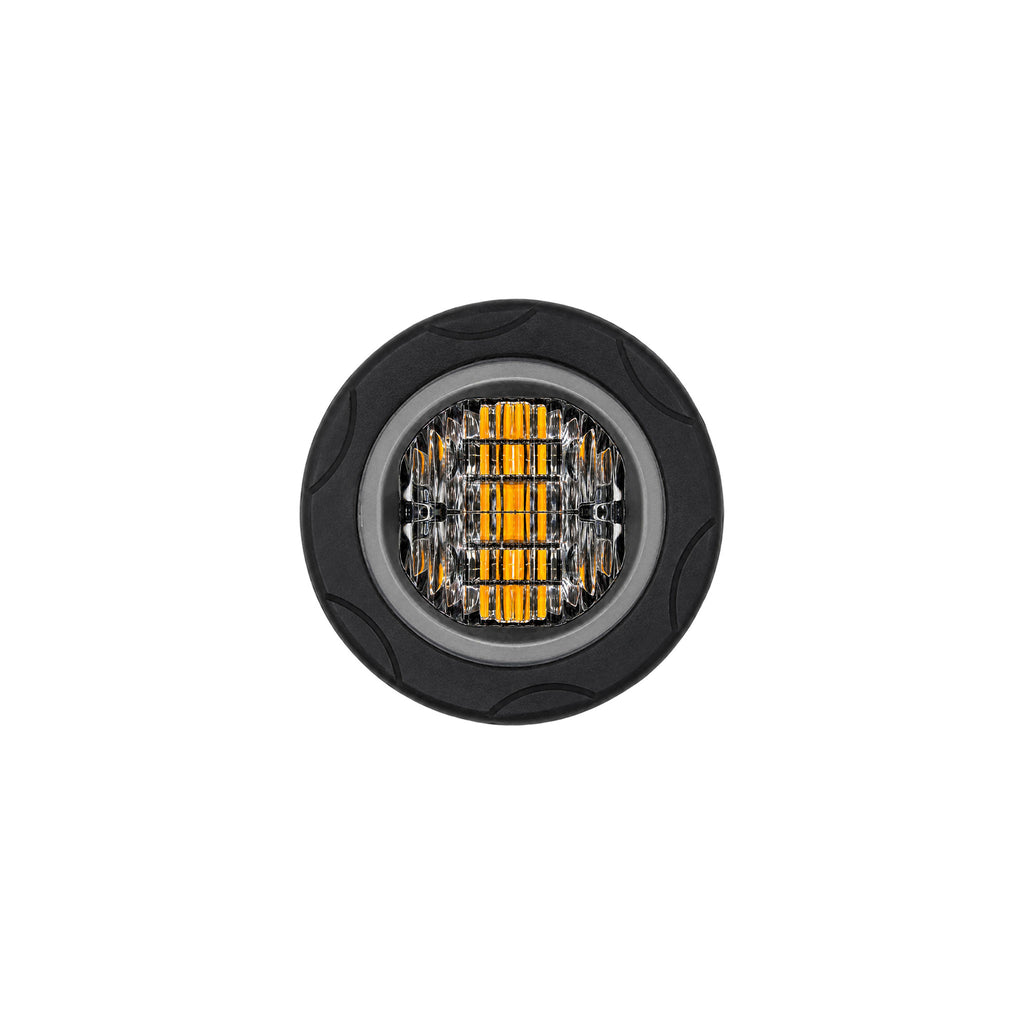 LED Hideaway Marker | FlushLine Series | Amber Strobe