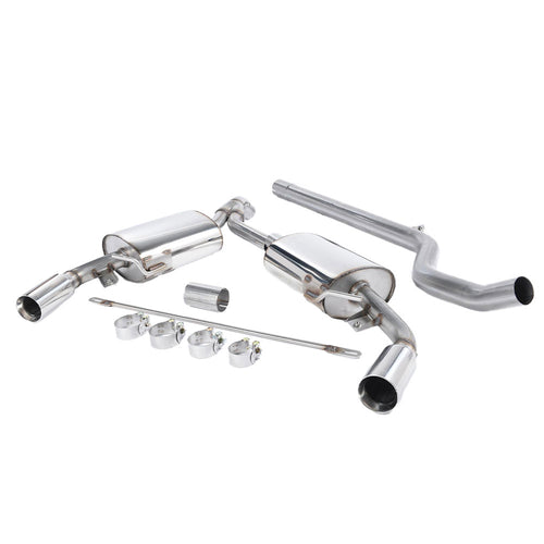 Renault Clio 197 2.0 16v 2006-2009 Cat-back Exhaust - Non-Resonated