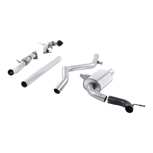 Renault Megane Renaultsport 250 and 265 (including Cup) 2010-2017 Turbo-back excluding Hi-Flow Sports Cat Exhaust - Non-Resonated