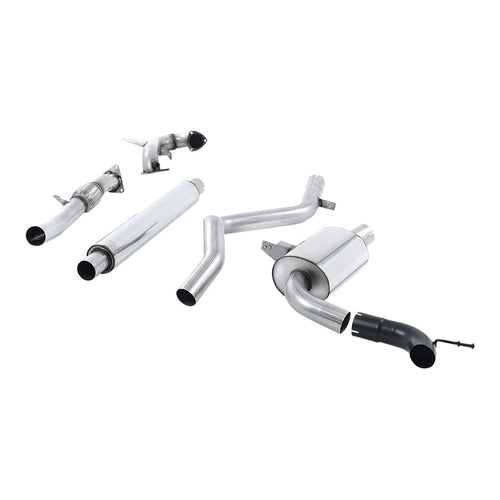 Renault Megane Renaultsport 250 and 265 (including Cup) 2010-2017 Turbo-back excluding Hi-Flow Sports Cat Exhaust - Resonated
