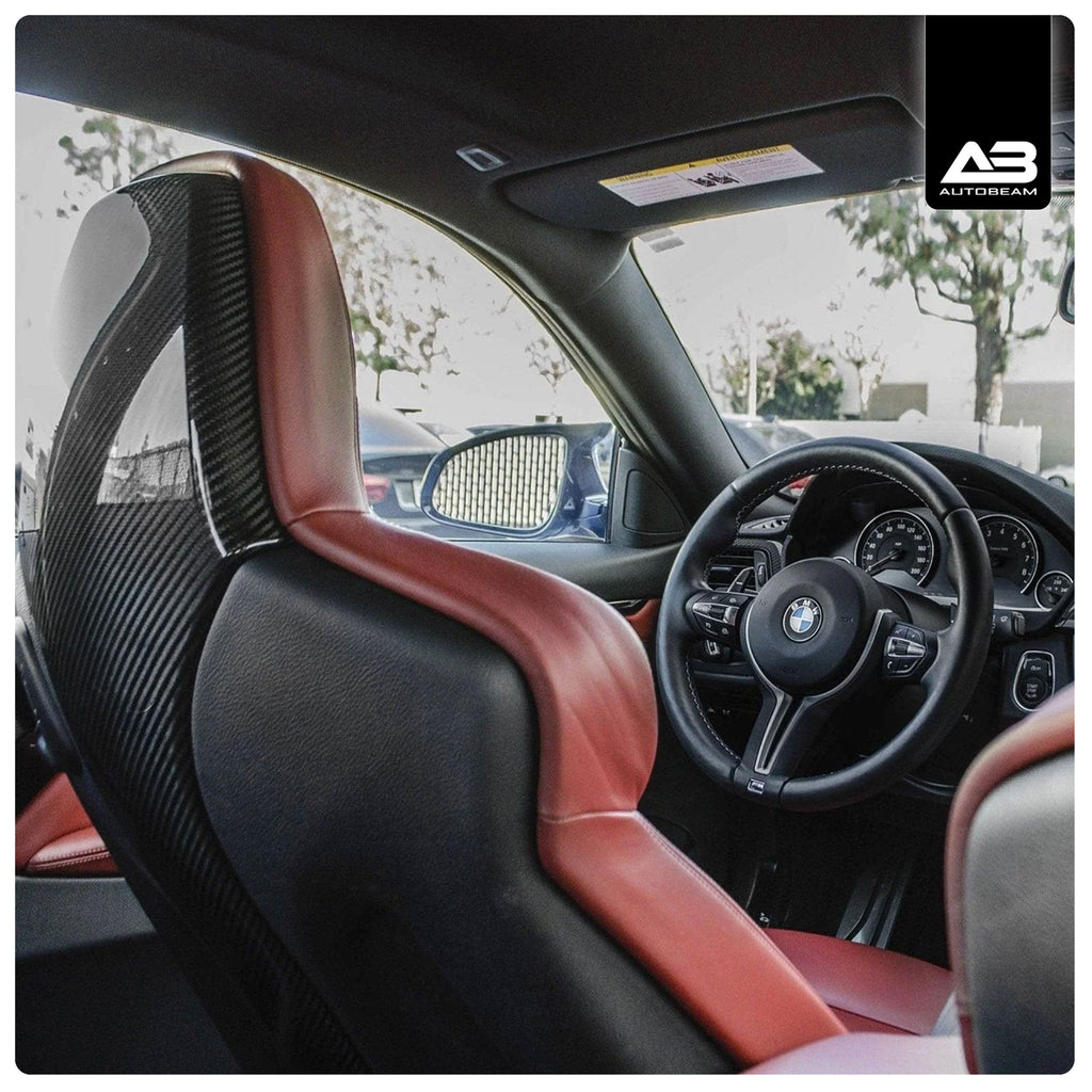 CARBON FIBRE SEAT BACK COVERS | BMW F8X M3/M4