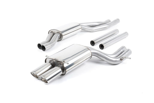 Audi RS4 B5 V6 Bi-Turbo Avant 2000-2002 Cat-back Exhaust - Resonated