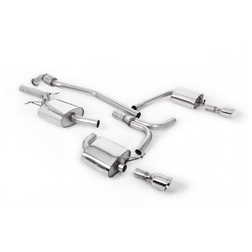 Audi A5 Sportback 2.0 TFSI 2WD and Quattro Manual 2009-2012 Cat-back Exhaust