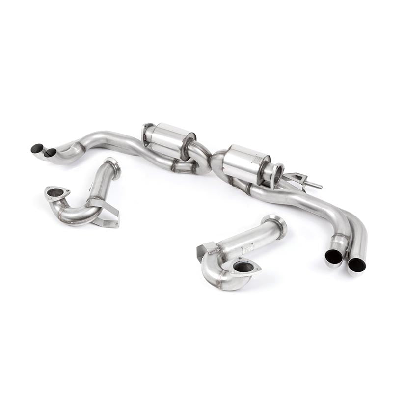 Audi R8 V10 5.2 FSI Quattro Coupe and Spyder (excludes V10 Plus models) 2009-2012 Cat-back Exhaust