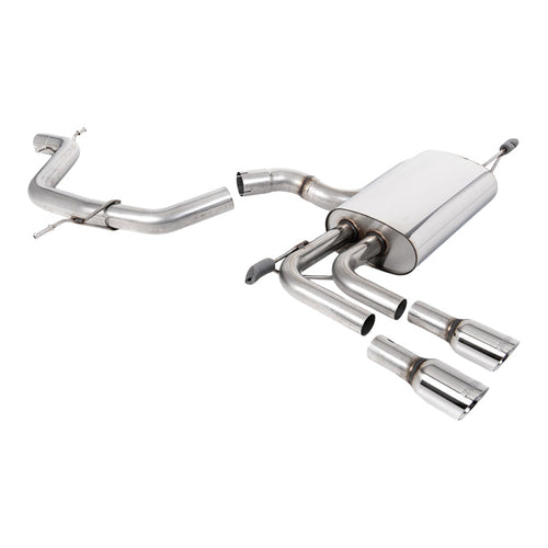 Audi A3 2.0 TFSI 2WD 5 Door Sportback 2003-2012 Cat Back Exhaust