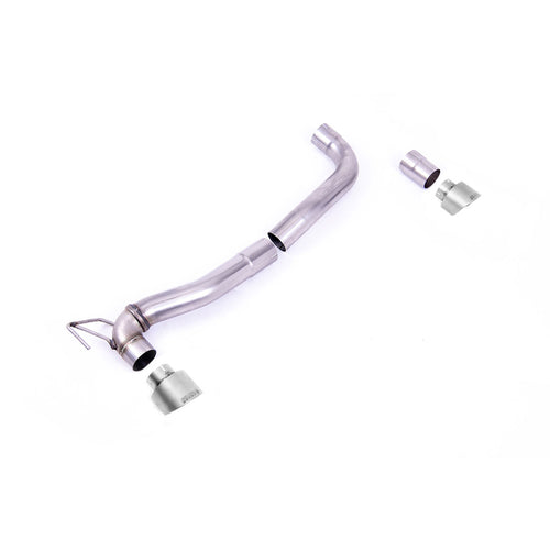 MAXTON DESIGNS DUAL OUTLET  | FOR EXISTING MILLTEK GPF BACK ONLY | FIESTA MK8 ST 1.5 2018-2020