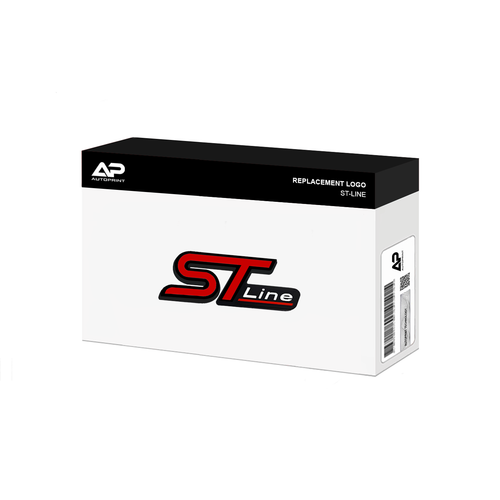ST-Line Logo | Metal