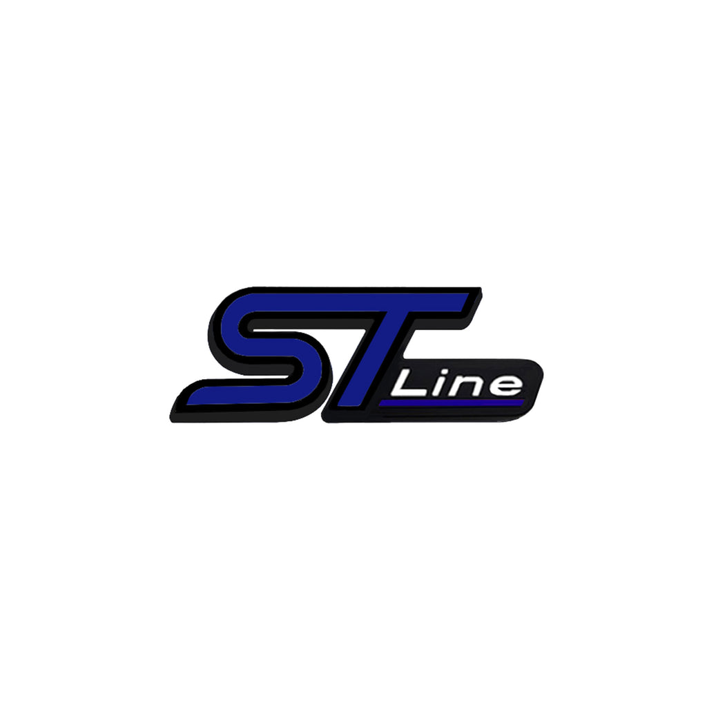 ST-Line Logo | Metal Grille Edition