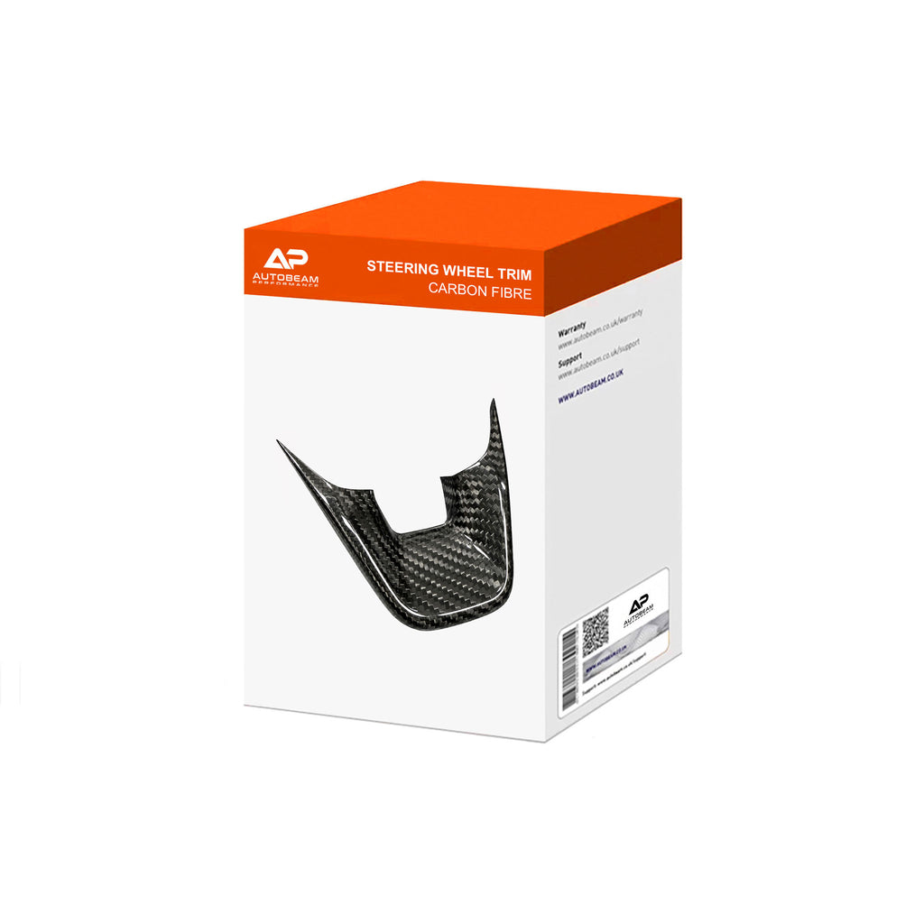 CARBON FIBRE LOWER STEERING WHEEL TRIM | FIESTA MK8 | PUMA MK2 | FOCUS MK4