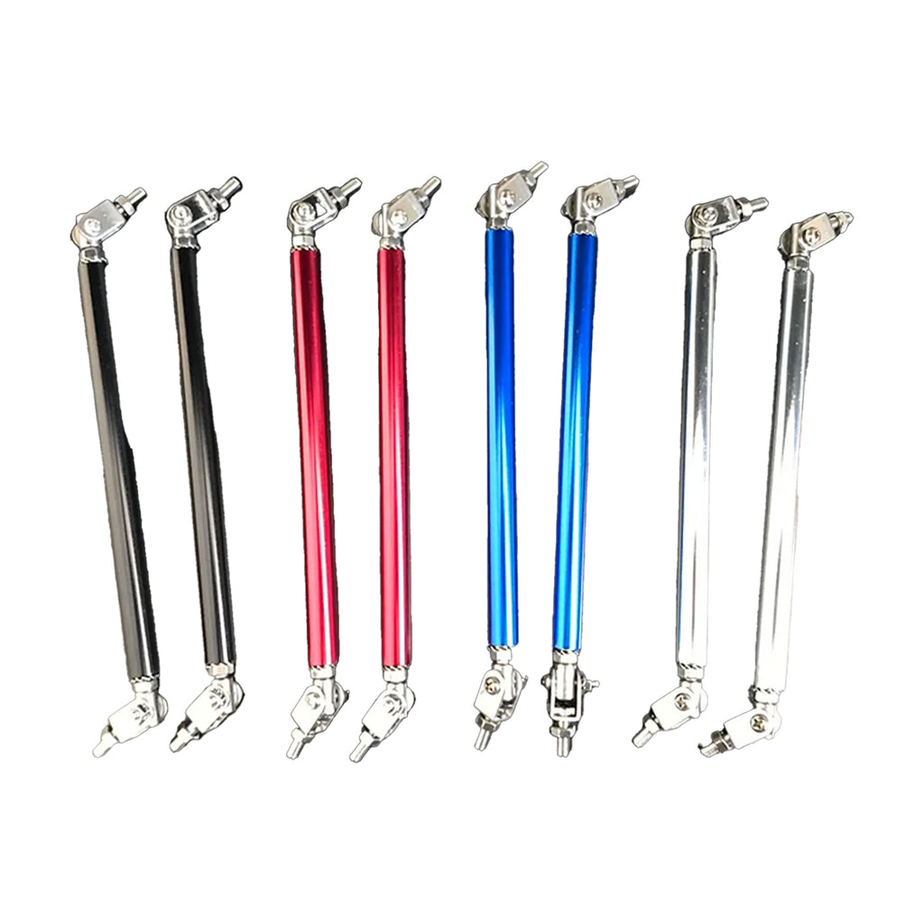 thumbnail image 2 of Dope-Star Universal Blue Adjustable Front Bumper Lip Spoiler Strut Rod Tie Bar Support (2Pcs) 2 of 5