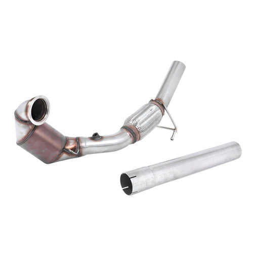 Seat Ibiza Cupra 1.8TFSI (6P) 2016-2017 Large Bore Downpipe and Hi-Flow Sports Cat Exhaust - Fits Milltek System