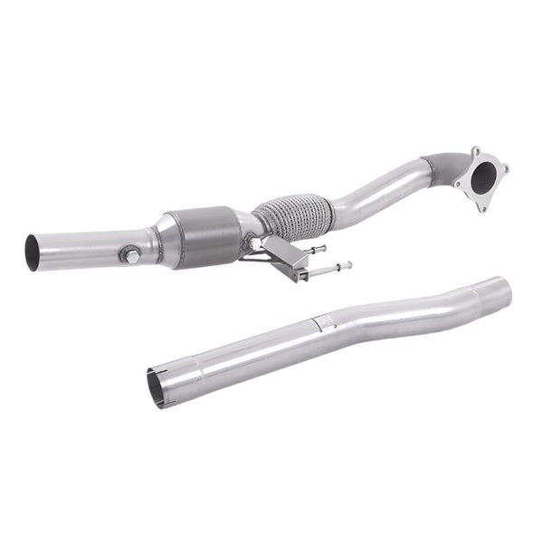 Seat Leon Cupra K1 2007-2009 Cast Downpipe with HJS High Flow Sports Cat Exhaust Seat Leon Cupra K1 2007-2009 Cast Downpipe with HJS High Flow Sports Cat Exhaust