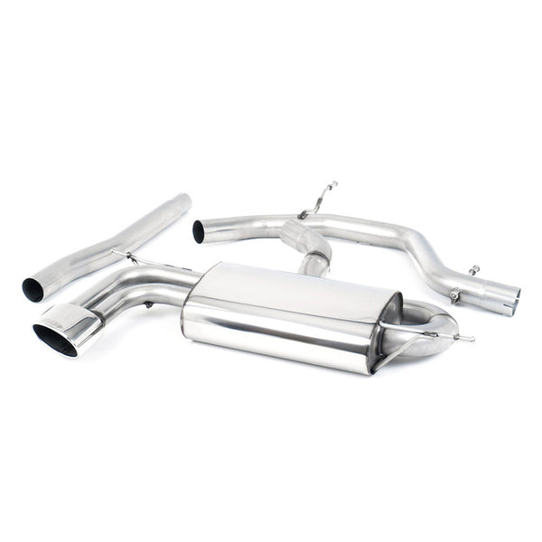 Seat Leon FR 2.0 TDi 170PS DPF 2005-2013 Cat-back Exhaust - Cupra Style Oval Trim Seat Leon FR 2.0 TDi 170PS DPF 2005-2013 Cat-back Exhaust - Cupra Style Oval Trim