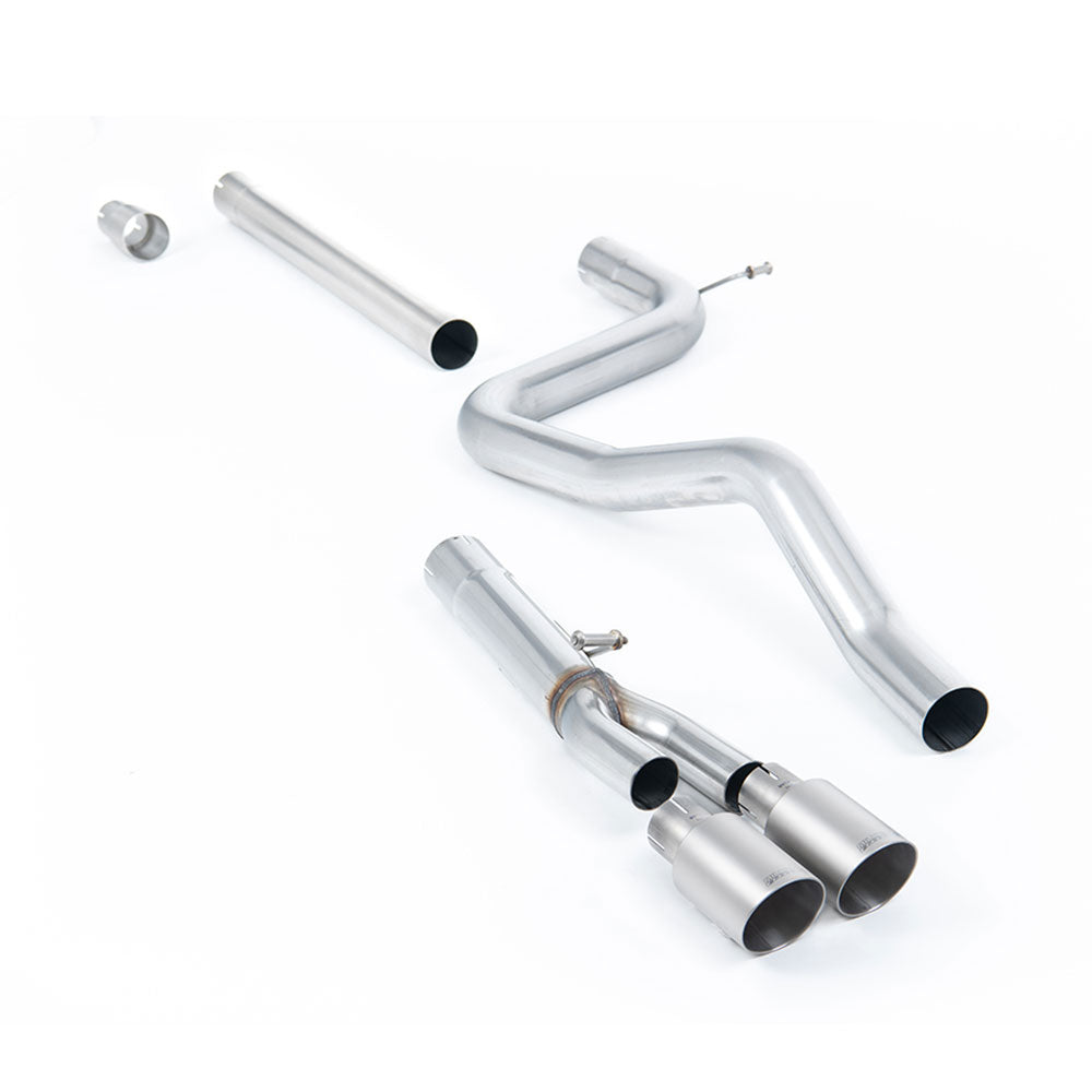 Seat Leon FR 2.0 TDI 150 SC and 5-door (manual and DSG-auto) 2013-2020 Cat-back Exhaust
