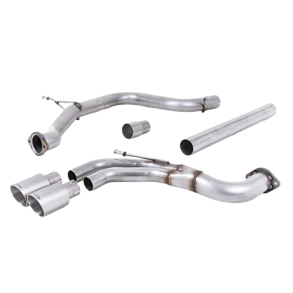 Seat Leon FR 2.0 TDI 184PS SC and 5-door (manual and DSG-auto) 2013-2020 Cat-back Exhaust