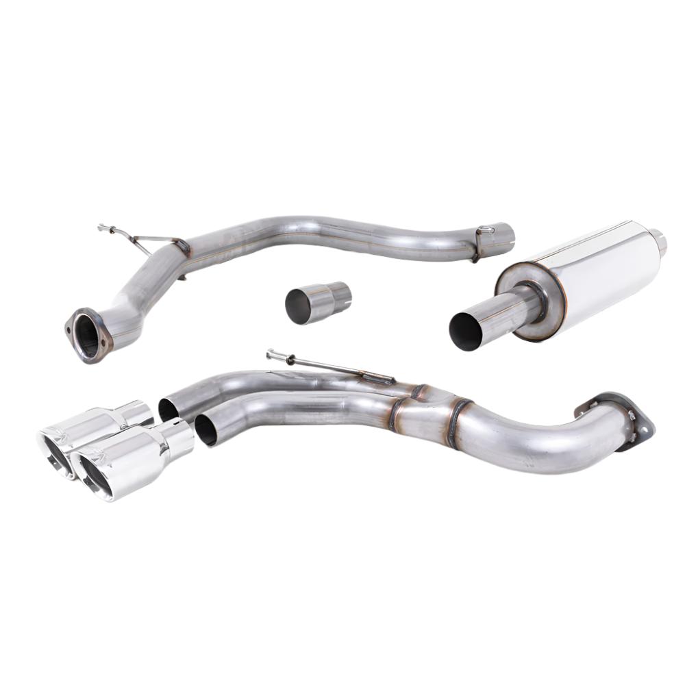 Seat Leon FR 2.0 TDI 184PS SC and 5-door (manual and DSG-auto) 2013-2020 Cat-back Exhaust