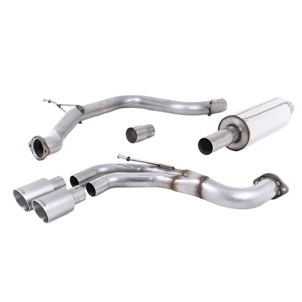 Seat Leon FR 2.0 TDI 184PS SC and 5-door (manual and DSG-auto) 2013-2020 Cat-back Exhaust