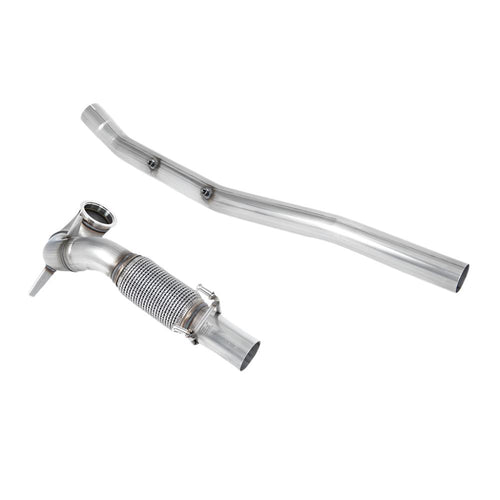 Seat Leon ST Cupra 300 (4x4) Estate / Station Wagon / Combi (OPF/GPF Equipped Only) 2019-2020 Large-bore Downpipe and De-cat Exhaust - Fits Milltek System
