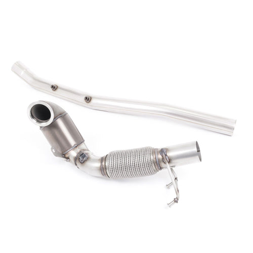 Seat Leon ST Cupra 300 (4x4) Estate / Station Wagon / Combi (OPF/GPF Equipped Only) 2019-2020 Large Bore Downpipe and Hi-Flow Sports Cat Exhaust - Race Cat - Fits with Milltek System
