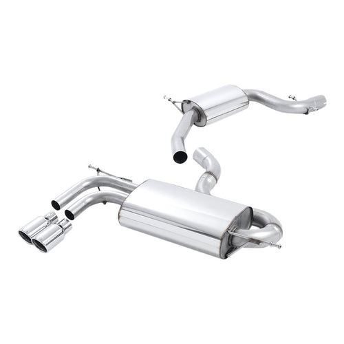 Seat Leon FR 2.0 T FSI 200-211PS 2006-2013 Cat-back Exhaust - Resonated