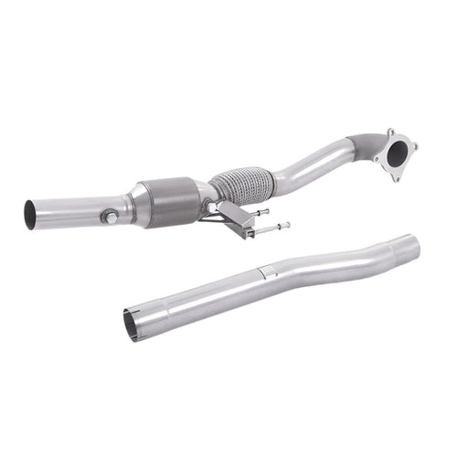 Skoda Octavia vRS 2.0T FSi 2006-2010 Cast Downpipe with HJS High Flow Sports Cat Exhaust