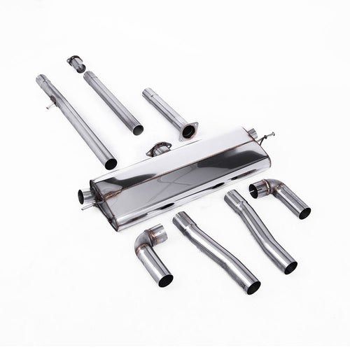 Skoda Octavia vRS 1.4eTSI Hybrid 245ps (MQB EVO Mk4) Hatch & Estate (OPF/GPF Models) 2021-2024 Particulate Filter-back Exhaust