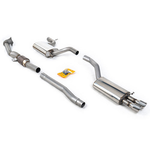 Skoda Octavia vRS 2.0T FSi 2006-2010 Turbo-back including Hi-Flow Sports Cat Exhaust