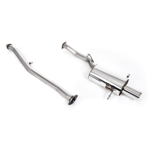 Subaru Impreza 2.0 Turbo WRX and STi 2001-2005 Cat-back Exhaust - Non-Resonated 100mm Tip
