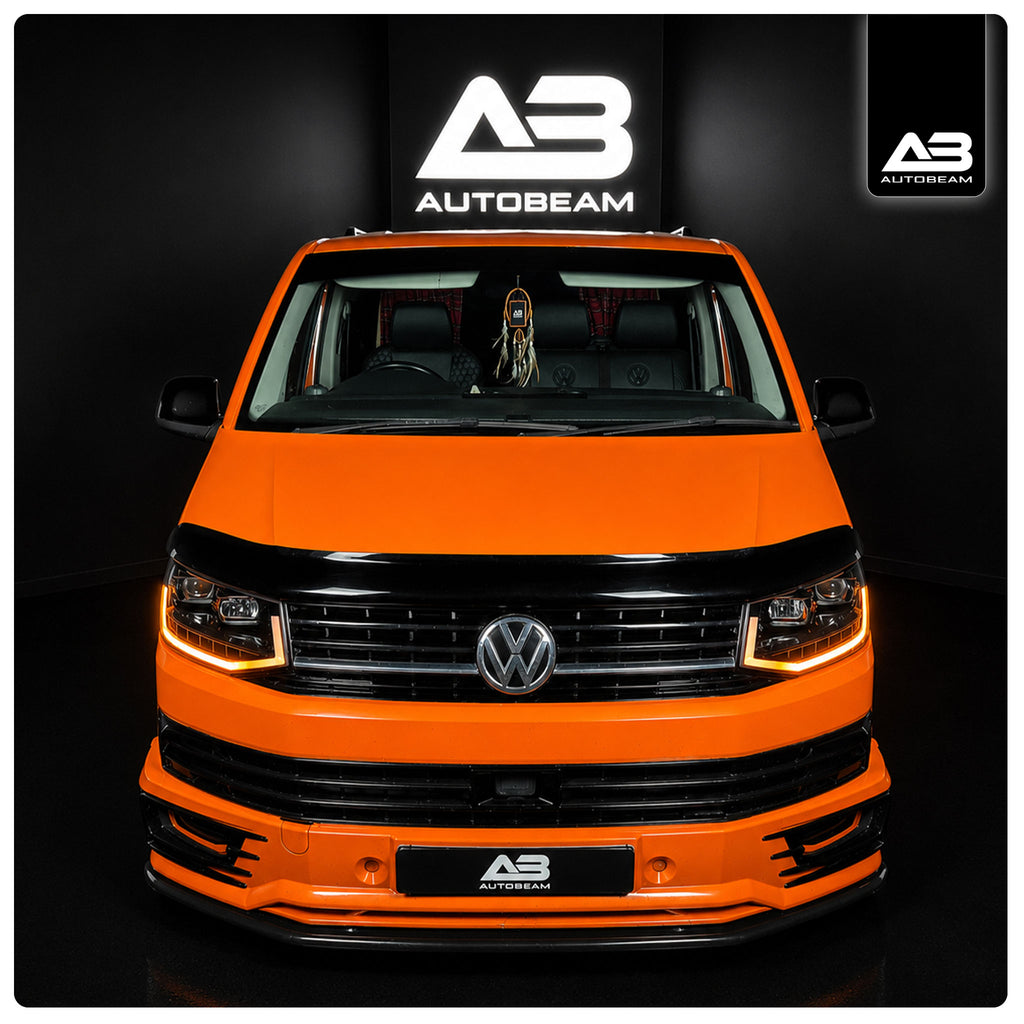 Headlights | Black | Volkswagen Transporter T6 | V3