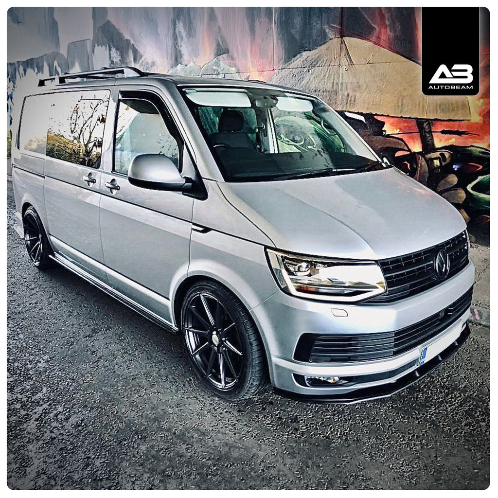 SIDE SKIRT SPLITTERS | VOLKSWAGEN TRANSPORTER T6 NON-SPORTLINE SWB