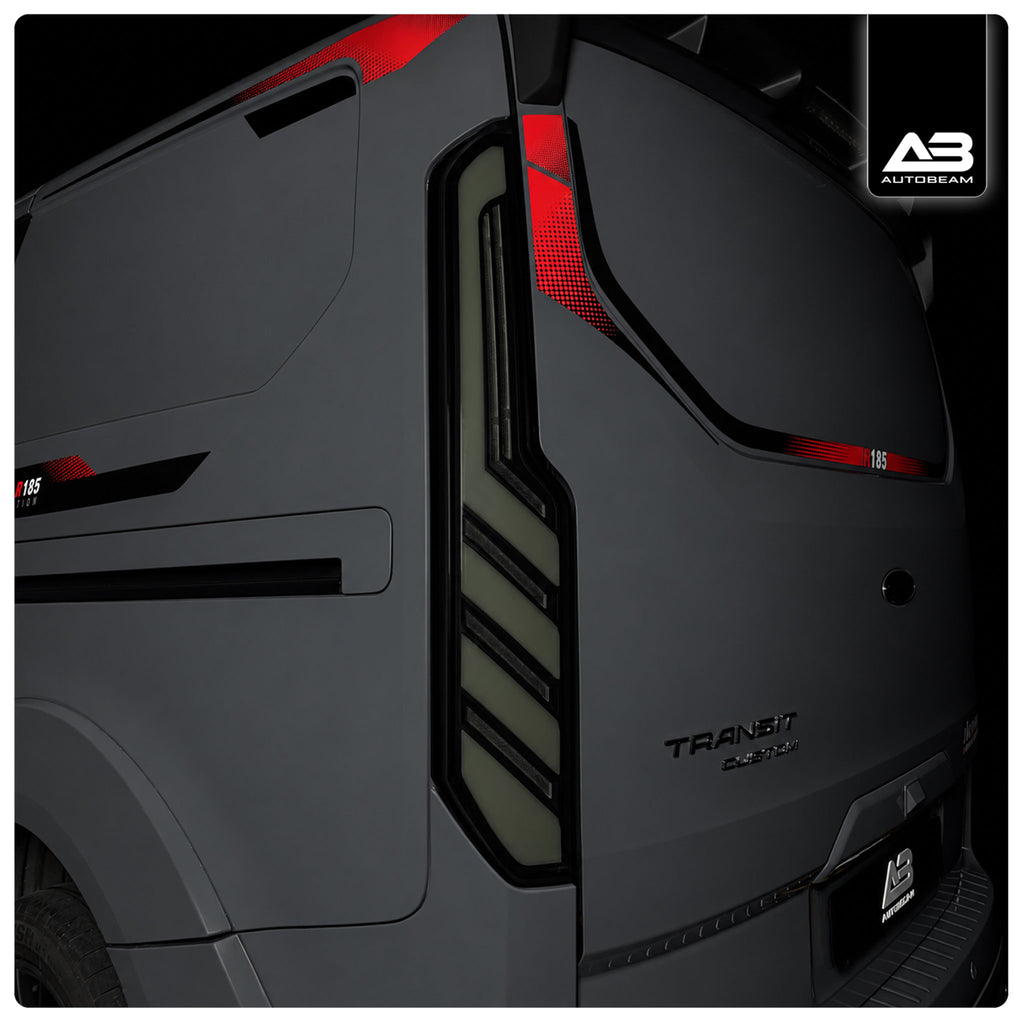 LED Tail lights | White Internals | Ford Transit Custom MK1.5 2018-2023
