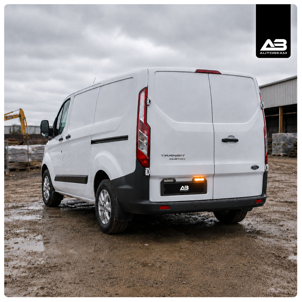 Number plate warning light | Amber strobe