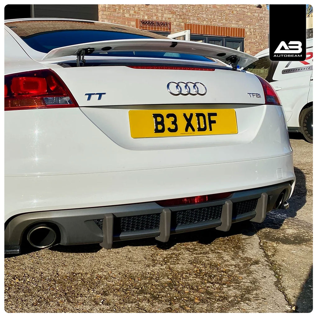 REAR DIFFUSER FINS | AUDI TT MK2 FL