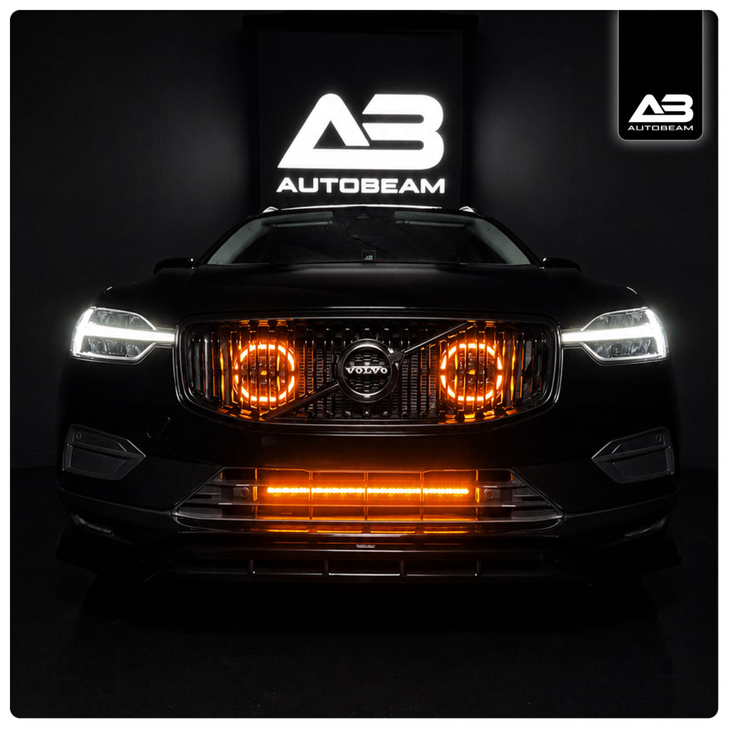 LED Work light | DRL + Quad-row | 7"